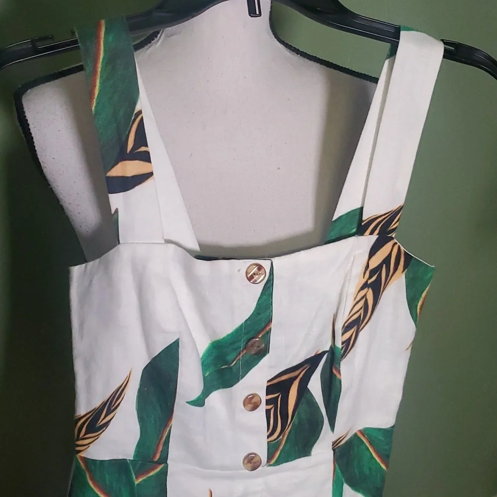 Farm rio sz small Amazonian print dress